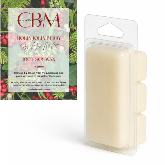 Holly Jolly Berry Soy Wax Melt (74 grams)