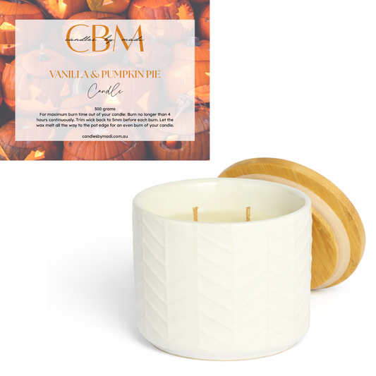 Vanilla & Pumpkin Pie Candle (300 grams)
