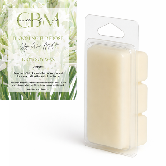 Blooming Tuberose Soy Wax Melt (74 grams)