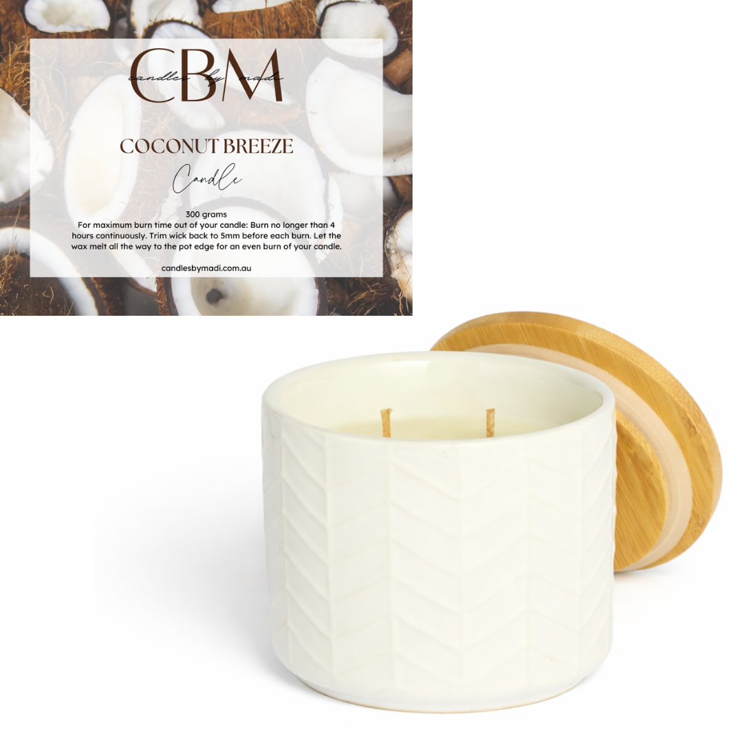 Coconut Breeze Candle (300 grams)