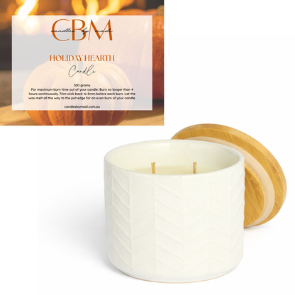 Holiday Hearth Candle (300 grams)