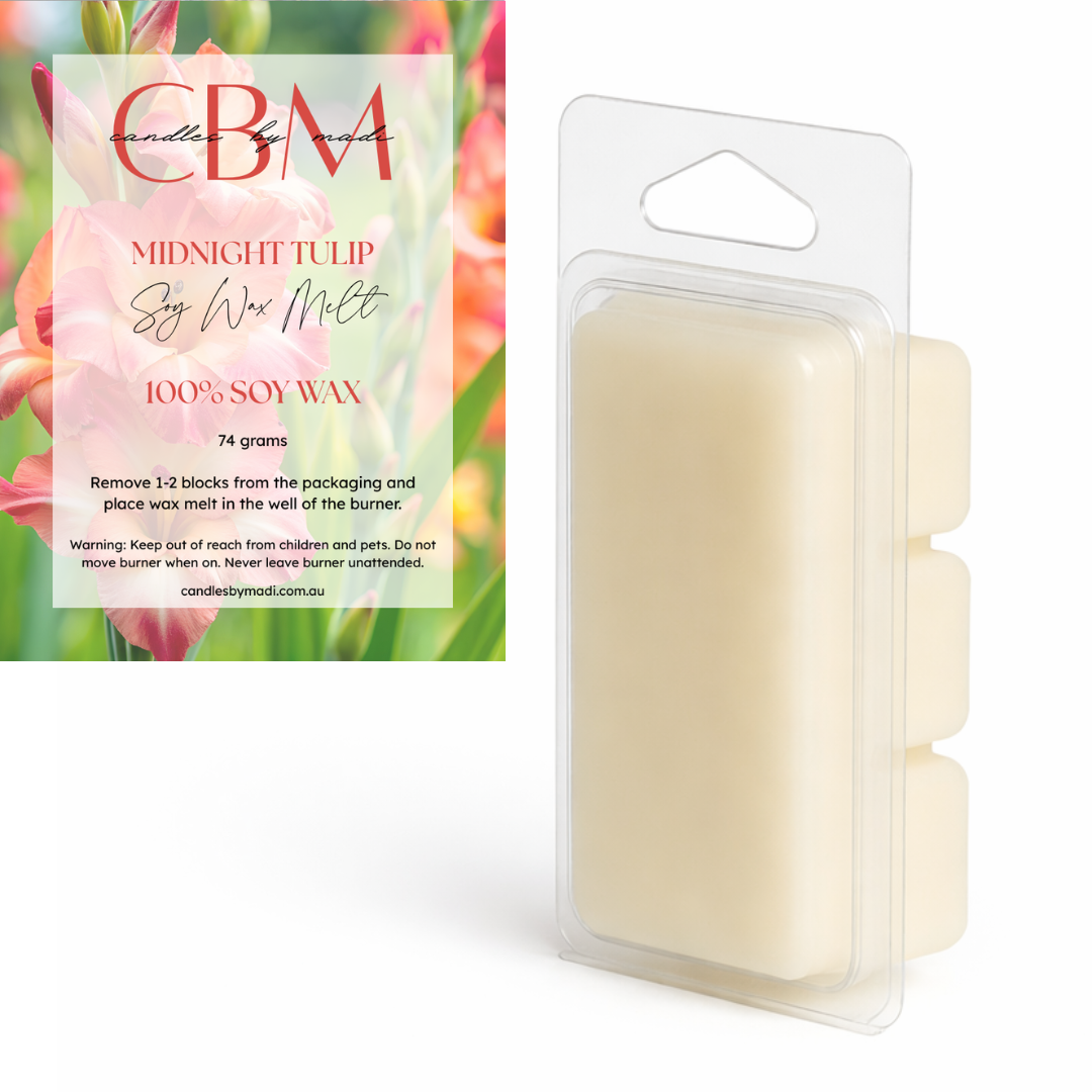 Midnight Tulip Soy Wax Melt (74 grams)