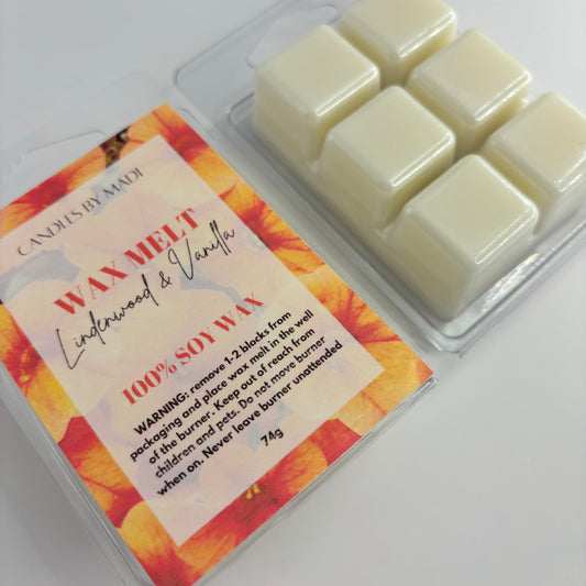 Lindenwood & Vanilla Soy Wax Melt