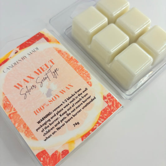 Silver Scent Type Soy Wax Melt