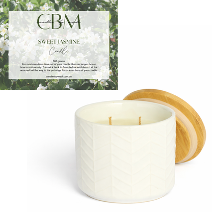 Sweet Jasmine Candle (300 grams)