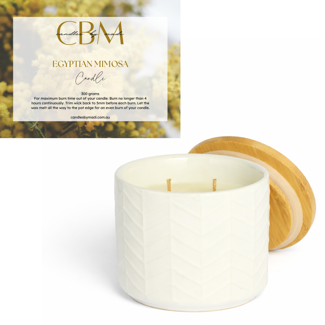 Egyptian Mimosa Candle (300 grams)