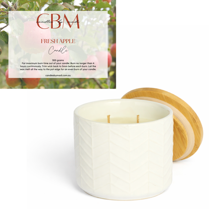 Fresh Apple Candle (300 grams)