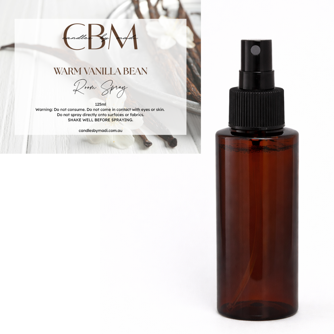 Warm Vanilla Bean Room Spray (125ml)