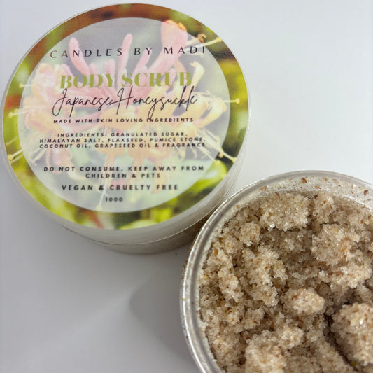 Japanese Honeysuckle Body Scrub (100 grams)