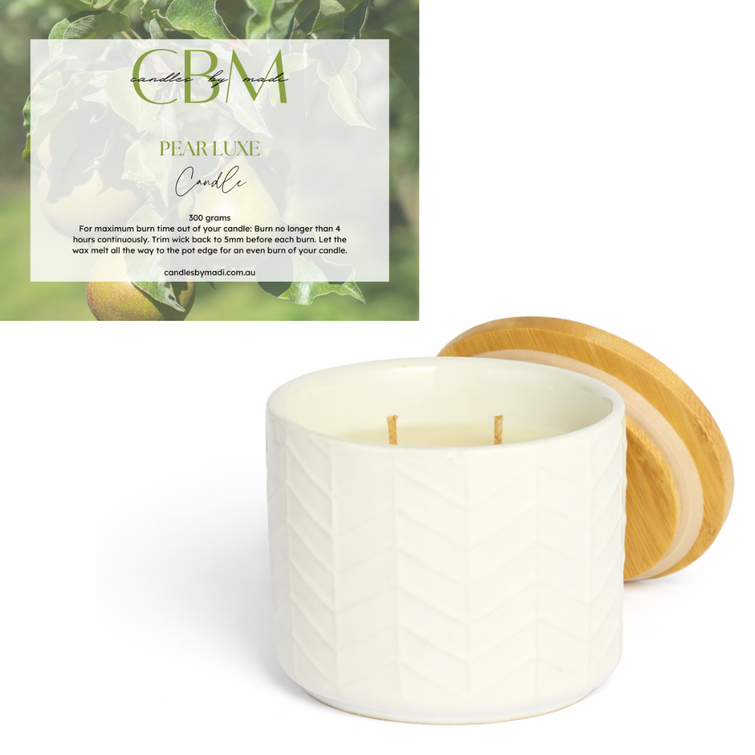 Pear Luxe Candle (300 grams)