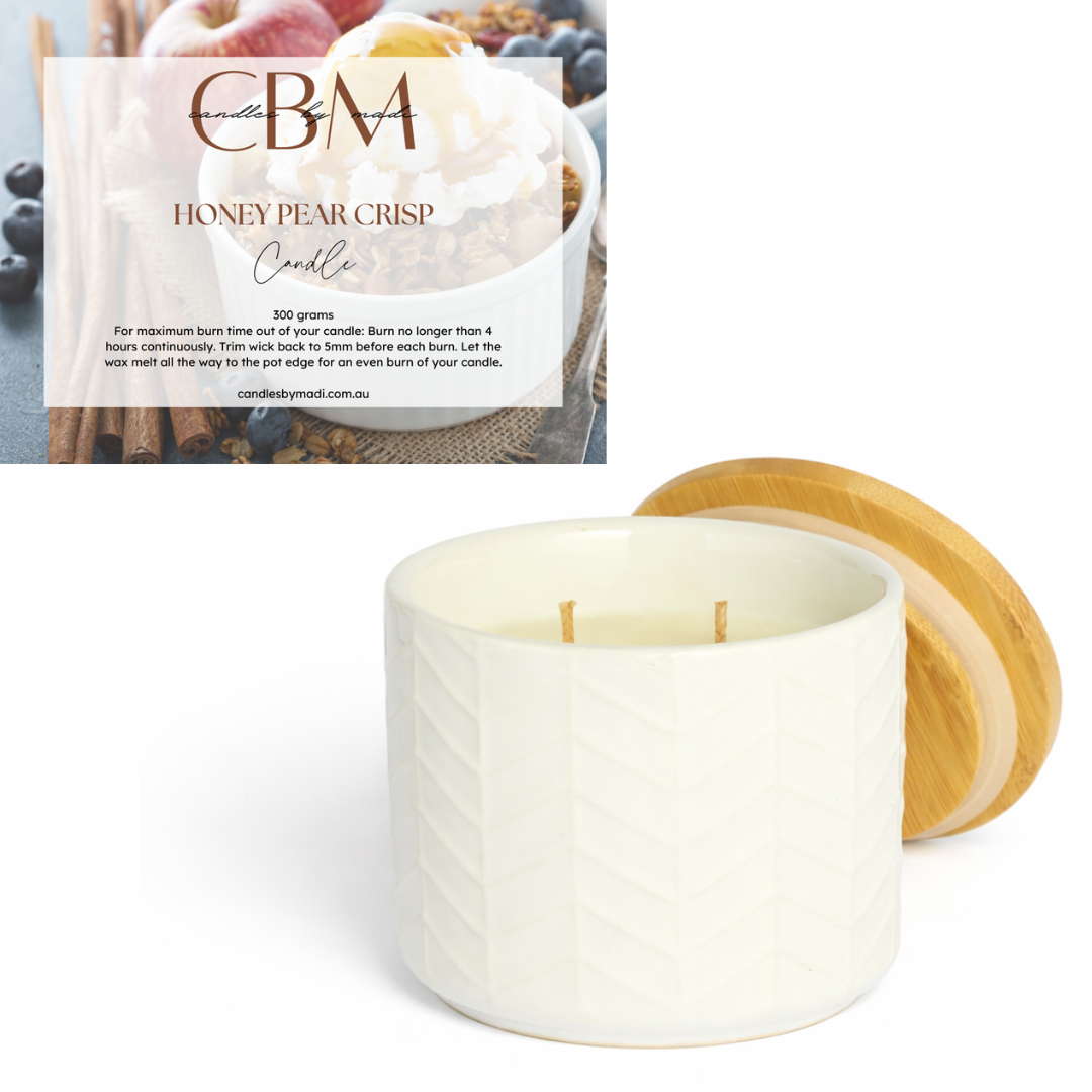 Honey Pear Crisp Candle (300 grams)