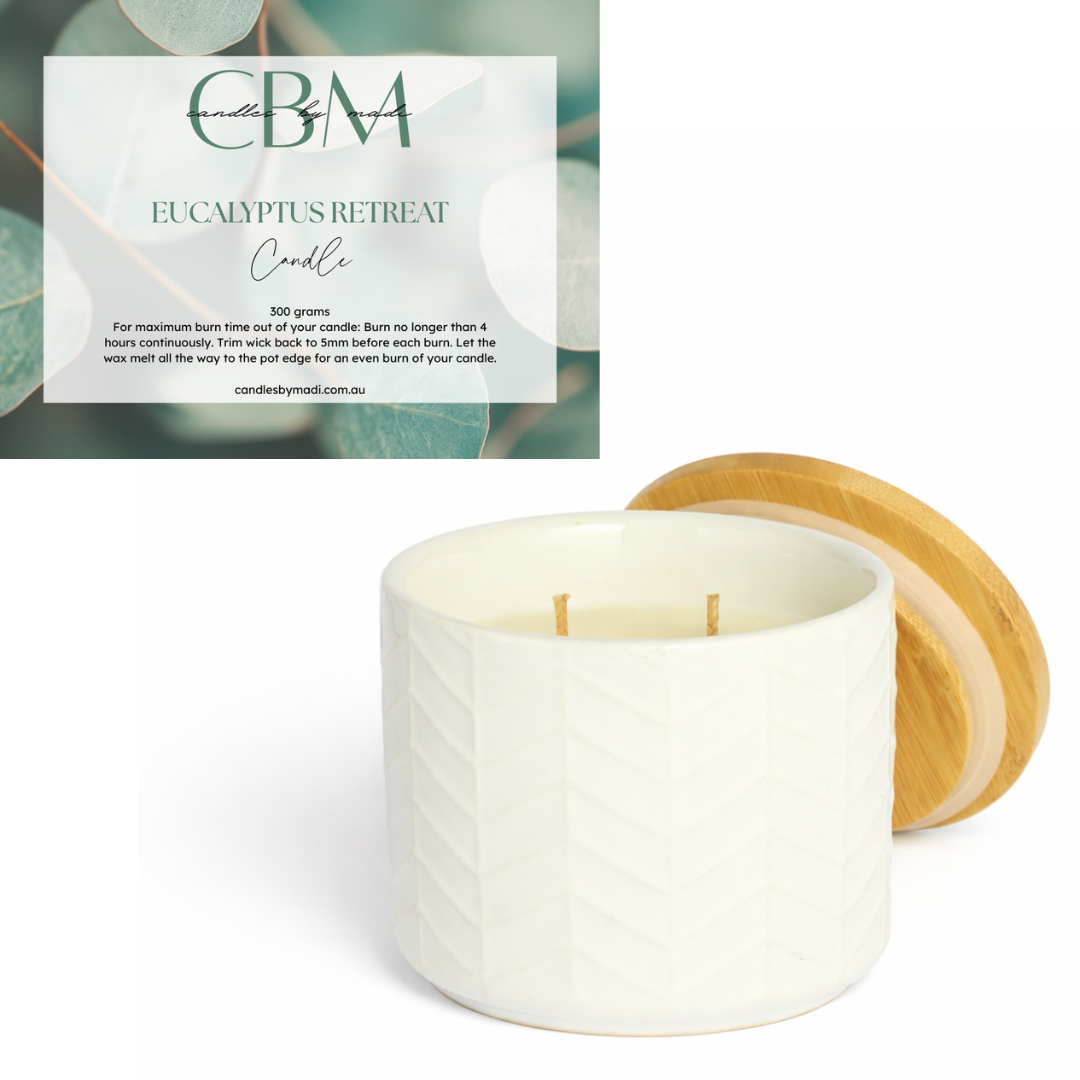 Eucalyptus Retreat Candle (300 grams)