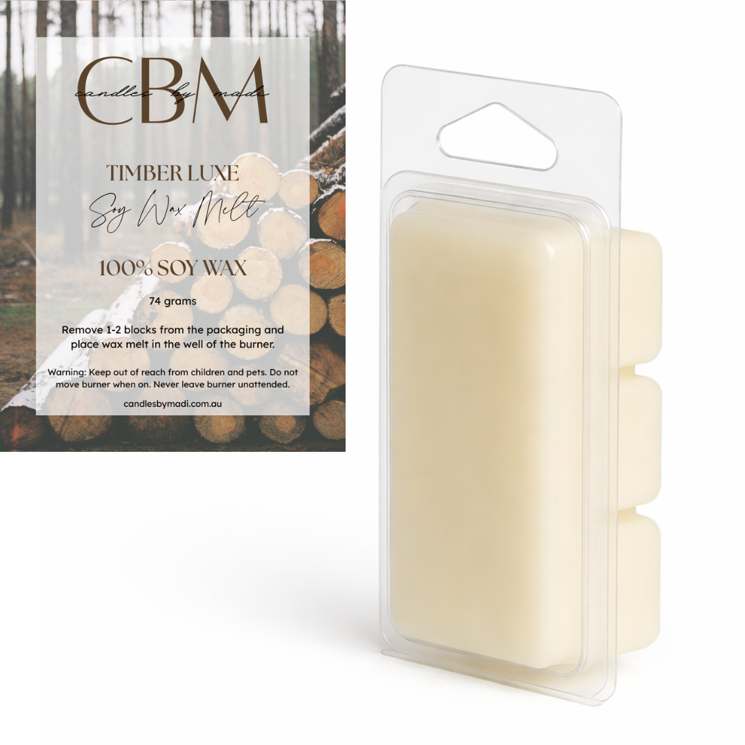 Timber Luxe Soy Wax Melt (74 grams)