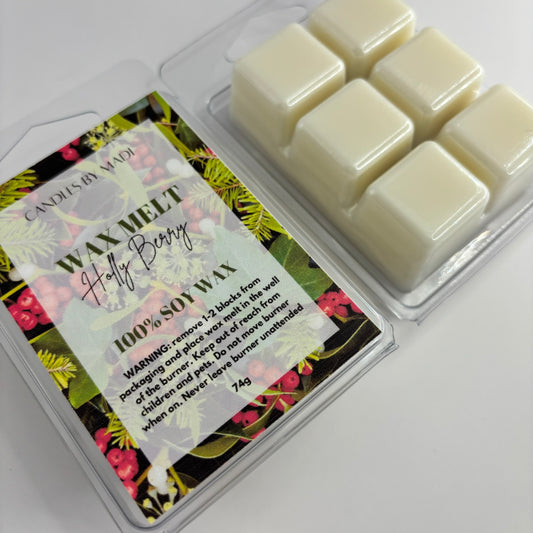 Holly Berry Soy Wax Melt