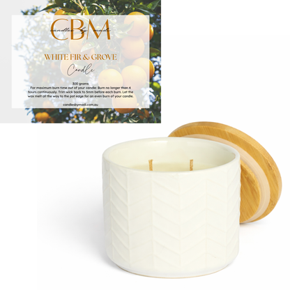 White Fir & Grove Candle (300 grams)