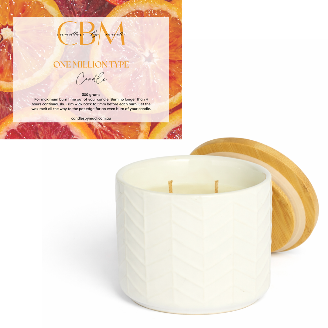One Million Type Candle (300 grams)