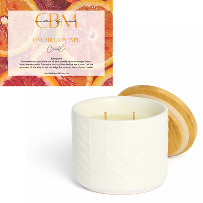 One Million Type Candle (300 grams)