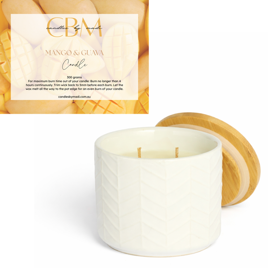 Mango & Guava Candle (300 grams)