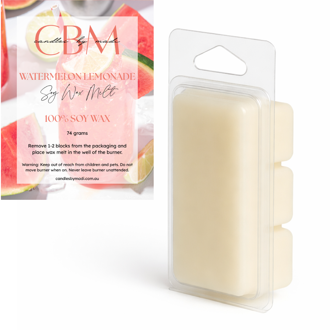 Watermelon Lemonade Soy Wax Melt (74 grams)