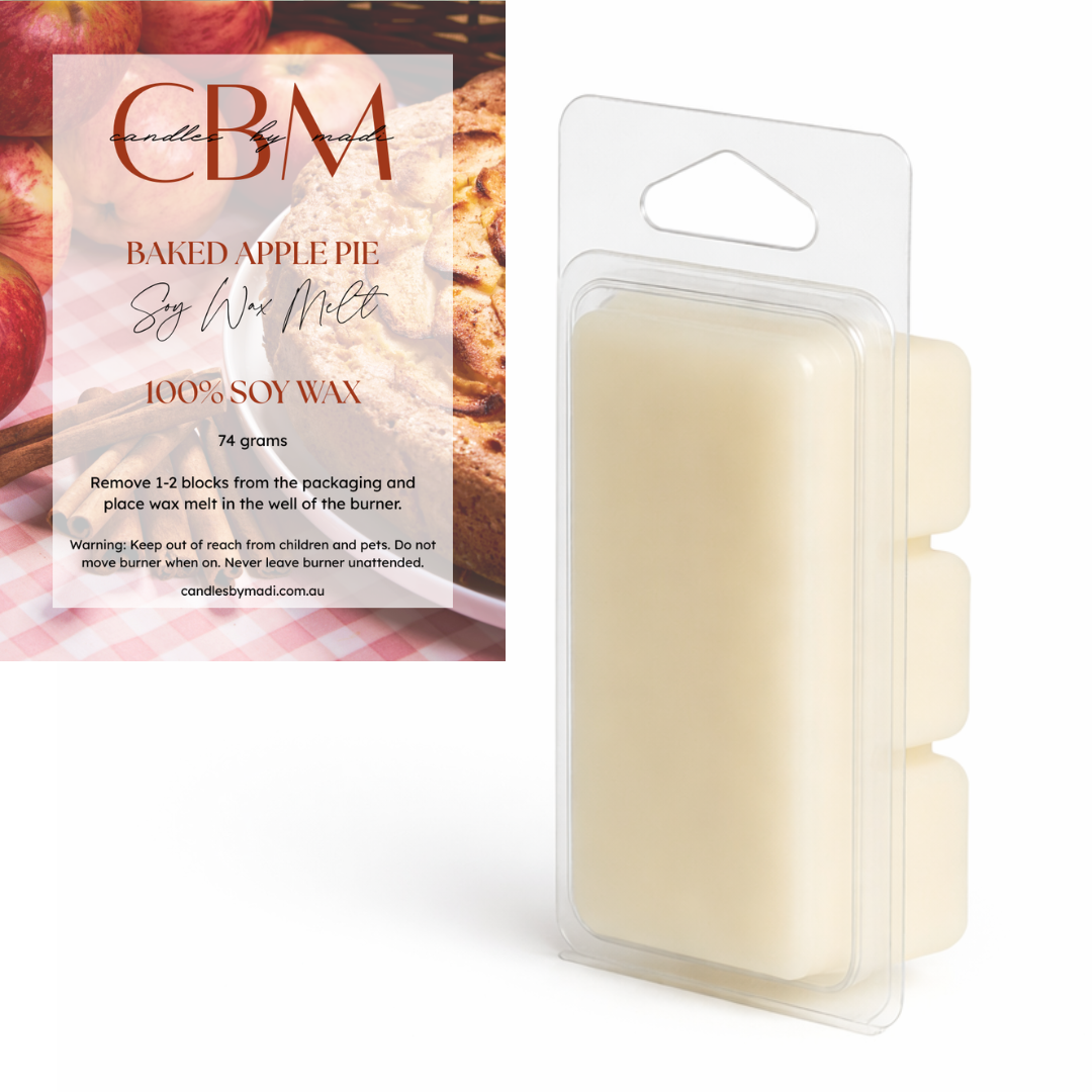 Baked Apple Pie Soy Wax Melt (74 grams)