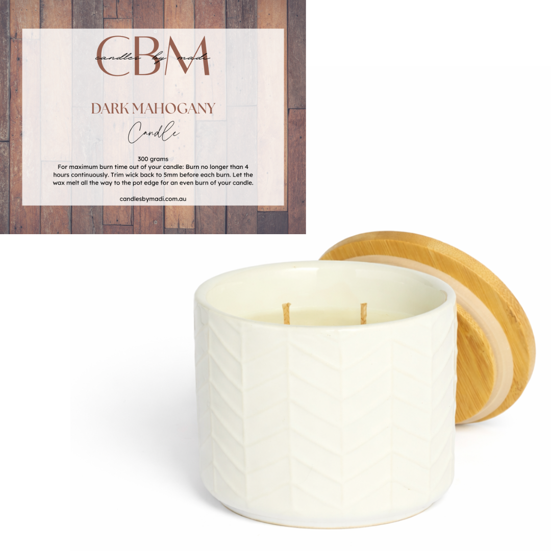 Dark Mahogany Candle (300 grams)