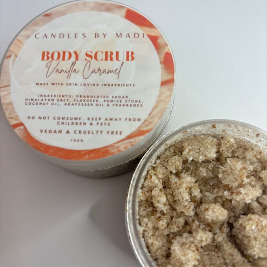 Vanilla Caramel Body Scrub (100 grams)