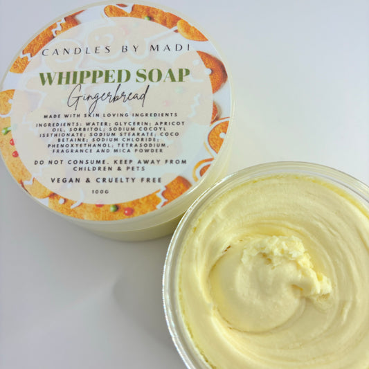 Gingerbread Whipped Soap (100 grams)