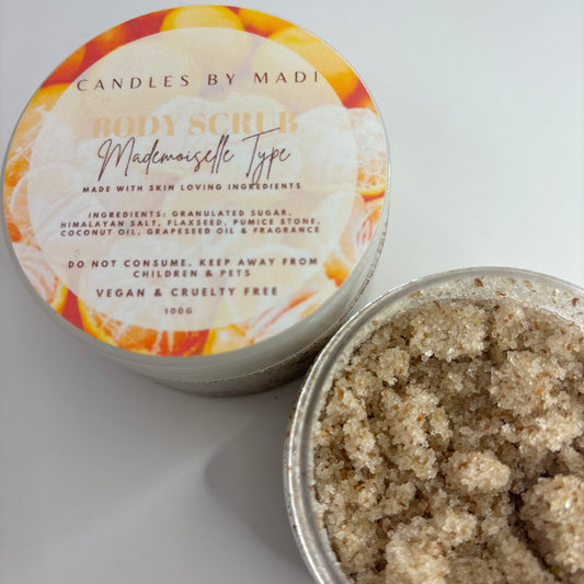 Mademoiselle Type Body Scrub (100 grams)