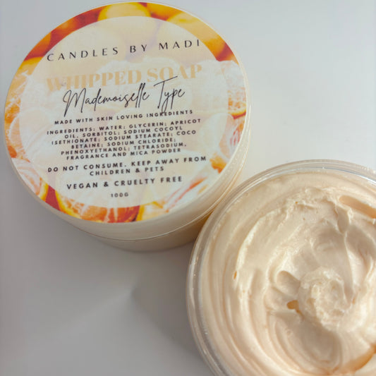 Mademoiselle Type Whipped Soap (100 grams)