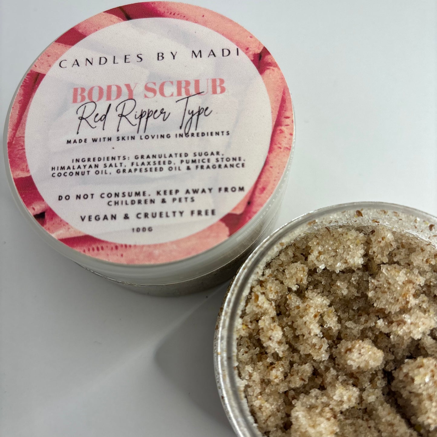 Red Ripper Type Body Scrub (100 grams)