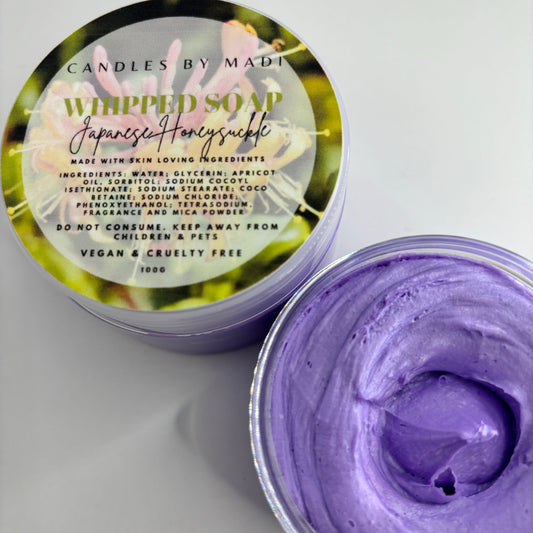 Japanese Honeysuckle Whipped Soap (100 grams)