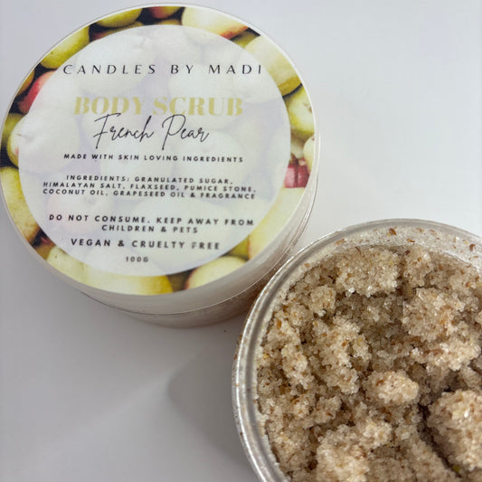 French Pear Body Scrub (100 grams)