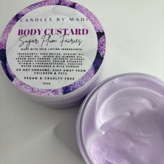 Sugar Plum Fairies Body Custard (100 grams)