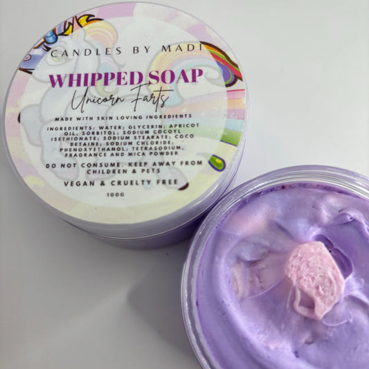 Unicorn Farts Whipped Soap (100 grams)