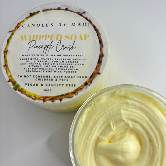 Pineapple Crush Whipped Soap (100 grams)