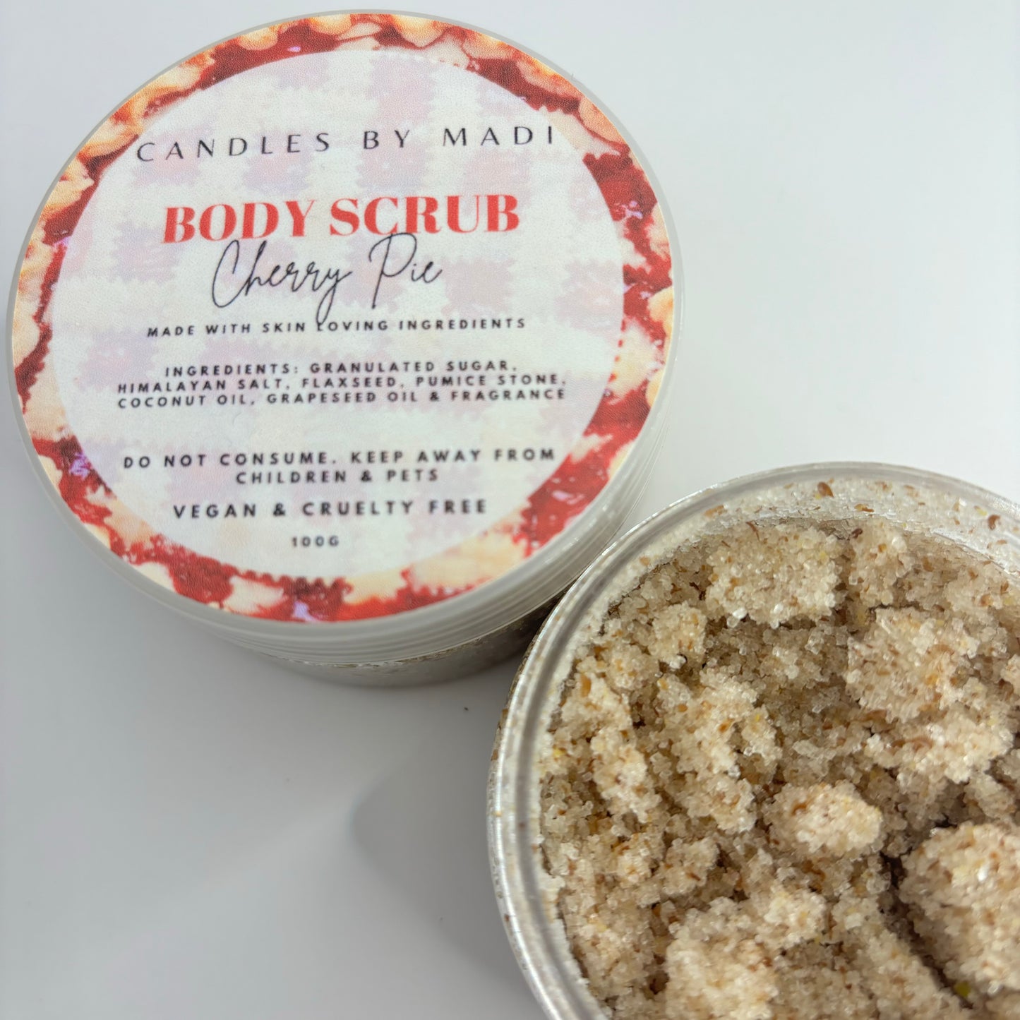 Cherry Pie Body Scrub (100 grams)