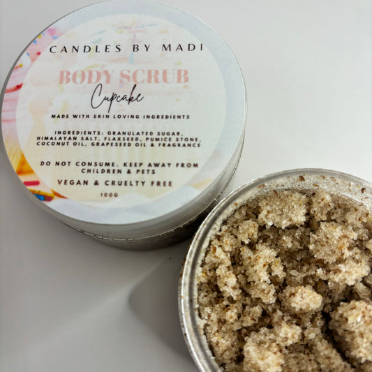 Cupcake Body Scrub (100 grams)