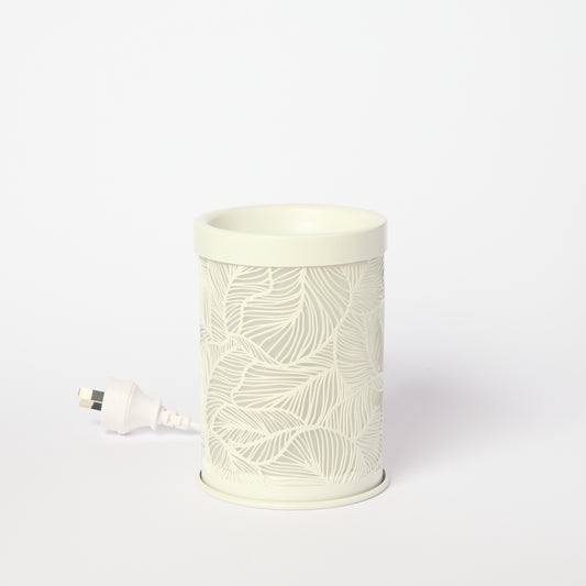 Wax Warmer Leaves (White)